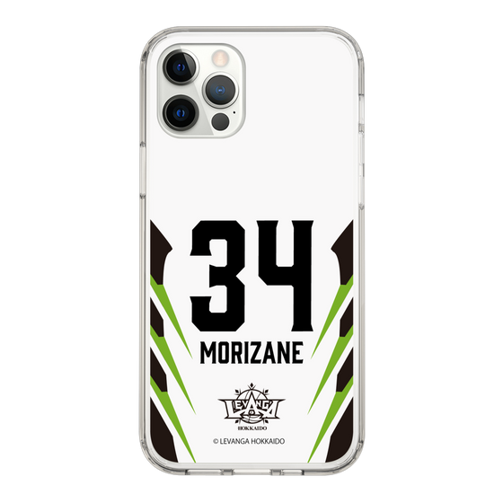 スリムプロテクションケース［ レバンガ北海道 - #34 MORIZANE - AWAY - 裏 ］