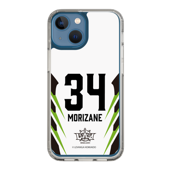 スリムプロテクションケース［ レバンガ北海道 - #34 MORIZANE - AWAY - 裏 ］