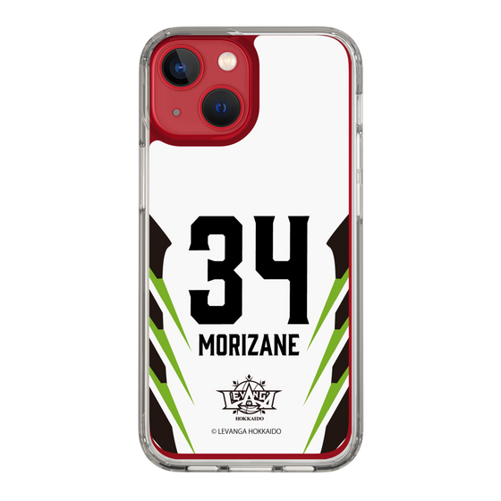 スリムプロテクションケース［ レバンガ北海道 - #34 MORIZANE - AWAY - 裏 ］