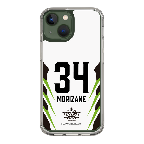 スリムプロテクションケース［ レバンガ北海道 - #34 MORIZANE - AWAY - 裏 ］