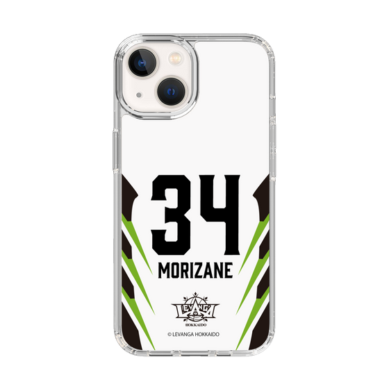 スリムプロテクションケース［ レバンガ北海道 - #34 MORIZANE - AWAY - 裏 ］