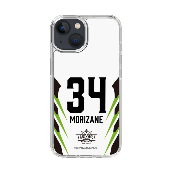 スリムプロテクションケース［ レバンガ北海道 - #34 MORIZANE - AWAY - 裏 ］