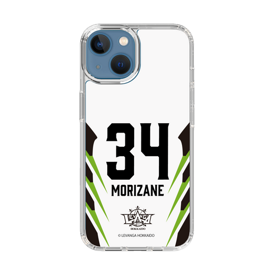 スリムプロテクションケース［ レバンガ北海道 - #34 MORIZANE - AWAY - 裏 ］