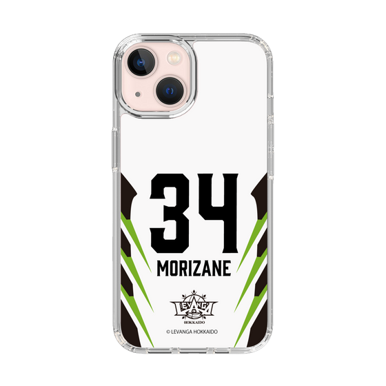 スリムプロテクションケース［ レバンガ北海道 - #34 MORIZANE - AWAY - 裏 ］