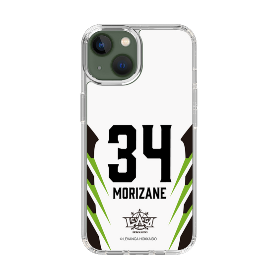 スリムプロテクションケース［ レバンガ北海道 - #34 MORIZANE - AWAY - 裏 ］