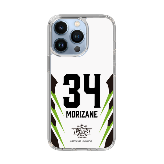スリムプロテクションケース［ レバンガ北海道 - #34 MORIZANE - AWAY - 裏 ］