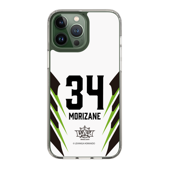 スリムプロテクションケース［ レバンガ北海道 - #34 MORIZANE - AWAY - 裏 ］