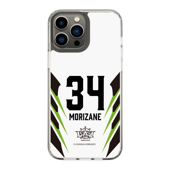 スリムプロテクションケース［ レバンガ北海道 - #34 MORIZANE - AWAY - 裏 ］
