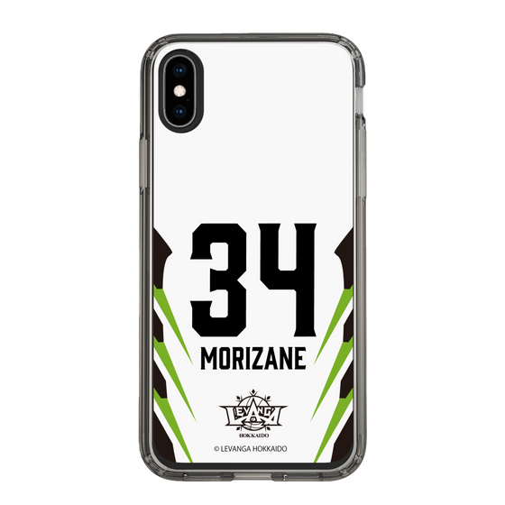 スリムプロテクションケース［ レバンガ北海道 - #34 MORIZANE - AWAY - 裏 ］