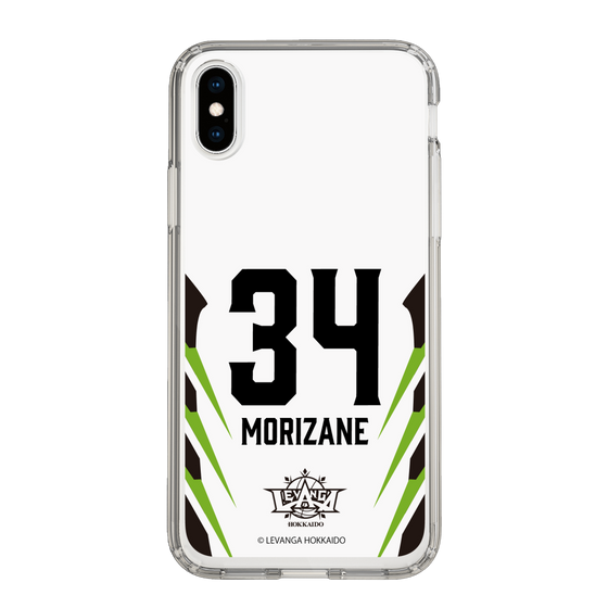 スリムプロテクションケース［ レバンガ北海道 - #34 MORIZANE - AWAY - 裏 ］