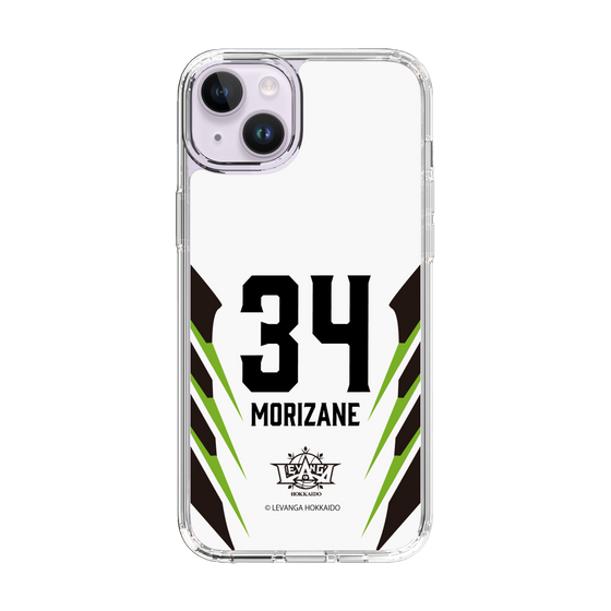 スリムプロテクションケース［ レバンガ北海道 - #34 MORIZANE - AWAY - 裏 ］