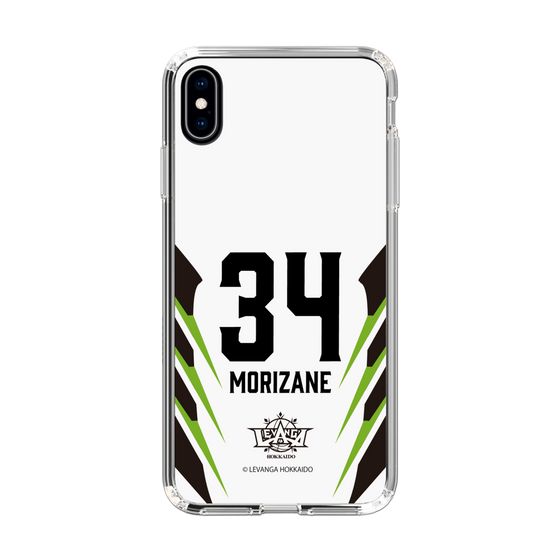 スリムプロテクションケース［ レバンガ北海道 - #34 MORIZANE - AWAY - 裏 ］