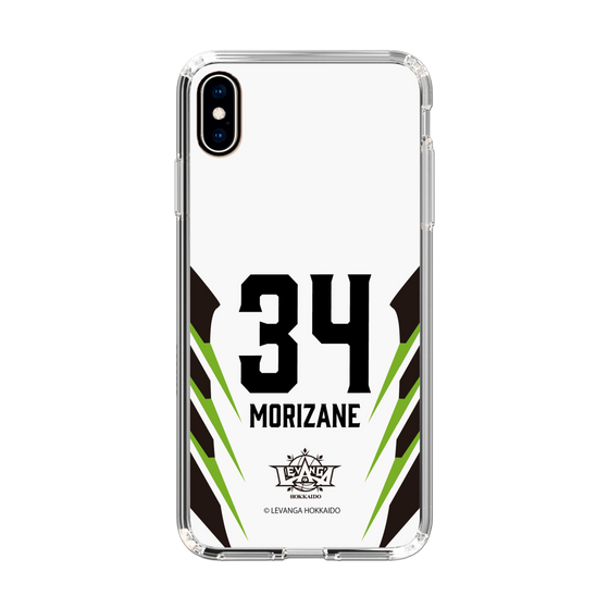 スリムプロテクションケース［ レバンガ北海道 - #34 MORIZANE - AWAY - 裏 ］