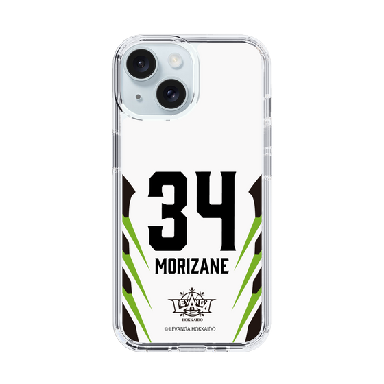 スリムプロテクションケース［ レバンガ北海道 - #34 MORIZANE - AWAY - 裏 ］