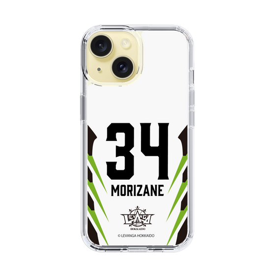 スリムプロテクションケース［ レバンガ北海道 - #34 MORIZANE - AWAY - 裏 ］