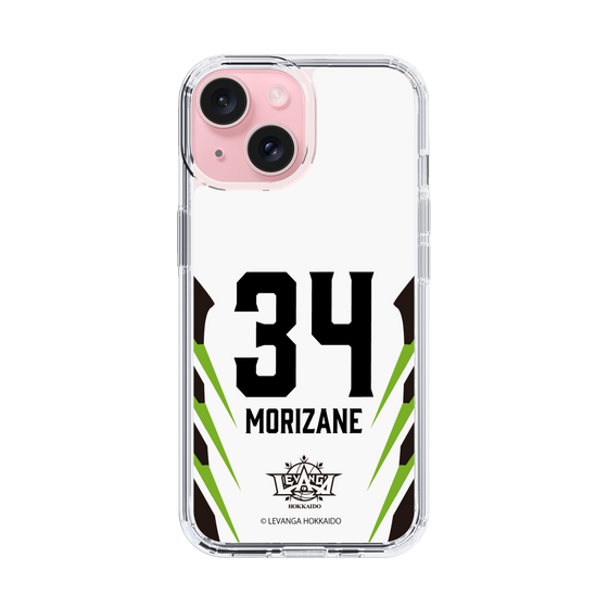 スリムプロテクションケース［ レバンガ北海道 - #34 MORIZANE - AWAY - 裏 ］