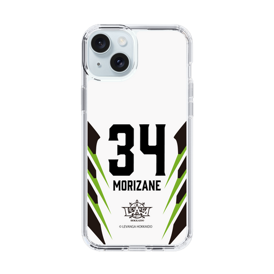 スリムプロテクションケース［ レバンガ北海道 - #34 MORIZANE - AWAY - 裏 ］