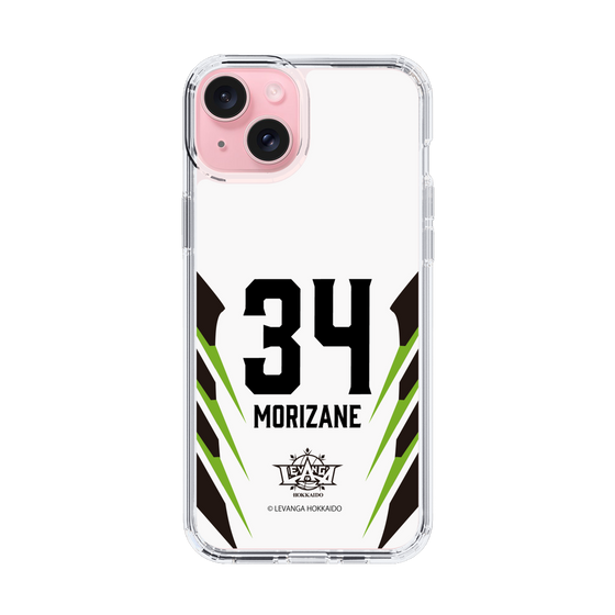 スリムプロテクションケース［ レバンガ北海道 - #34 MORIZANE - AWAY - 裏 ］