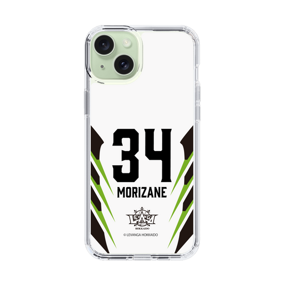 スリムプロテクションケース［ レバンガ北海道 - #34 MORIZANE - AWAY - 裏 ］