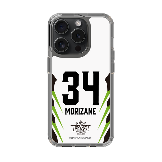 スリムプロテクションケース［ レバンガ北海道 - #34 MORIZANE - AWAY - 裏 ］