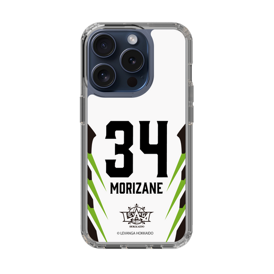 スリムプロテクションケース［ レバンガ北海道 - #34 MORIZANE - AWAY - 裏 ］