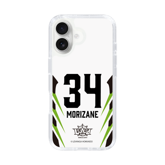 スリムプロテクションケース［ レバンガ北海道 - #34 MORIZANE - AWAY - 裏 ］
