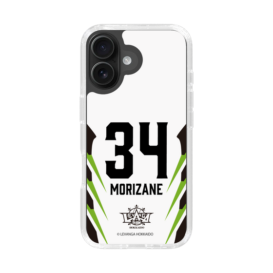 スリムプロテクションケース［ レバンガ北海道 - #34 MORIZANE - AWAY - 裏 ］