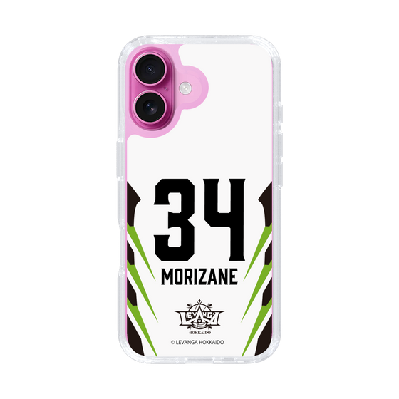 スリムプロテクションケース［ レバンガ北海道 - #34 MORIZANE - AWAY - 裏 ］