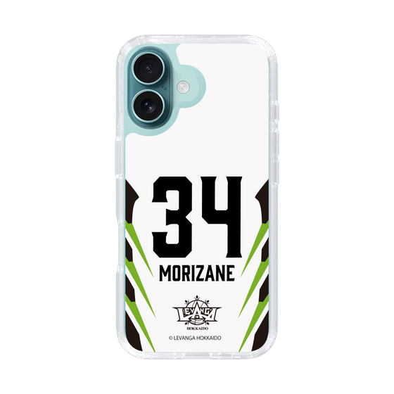 スリムプロテクションケース［ レバンガ北海道 - #34 MORIZANE - AWAY - 裏 ］