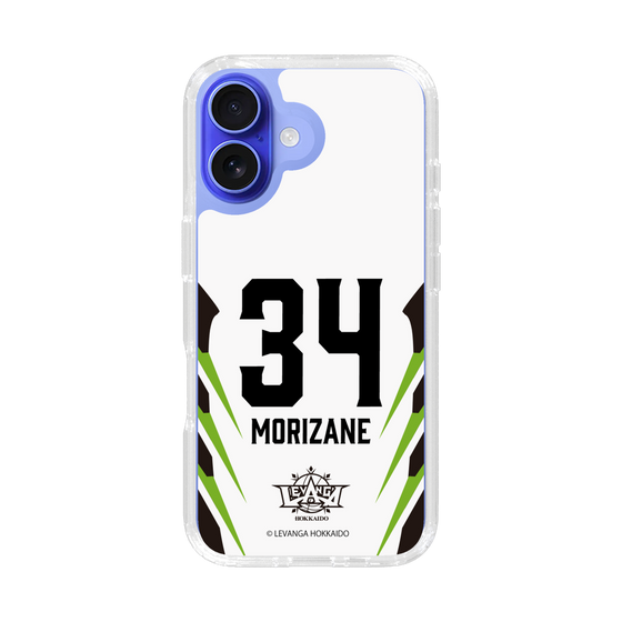 スリムプロテクションケース［ レバンガ北海道 - #34 MORIZANE - AWAY - 裏 ］