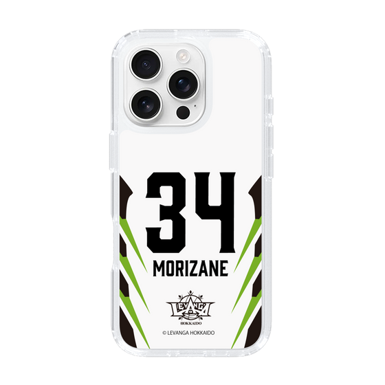 スリムプロテクションケース［ レバンガ北海道 - #34 MORIZANE - AWAY - 裏 ］