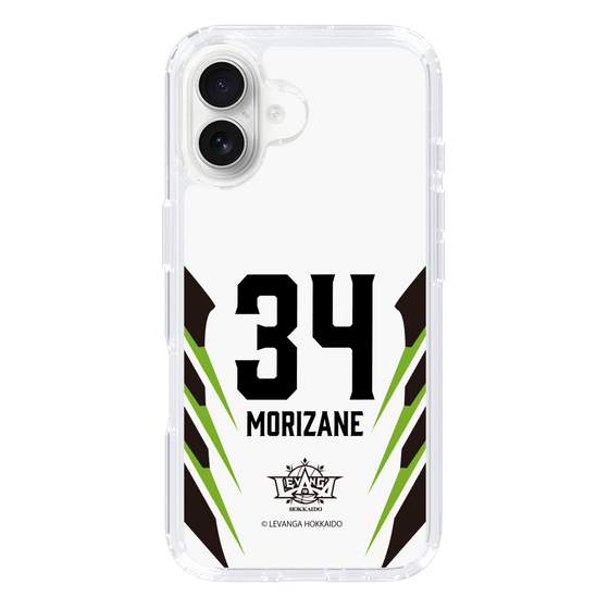 スリムプロテクションケース［ レバンガ北海道 - #34 MORIZANE - AWAY - 裏 ］