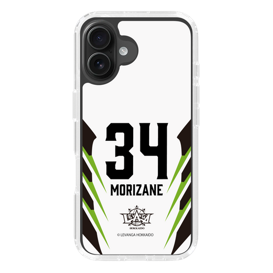スリムプロテクションケース［ レバンガ北海道 - #34 MORIZANE - AWAY - 裏 ］