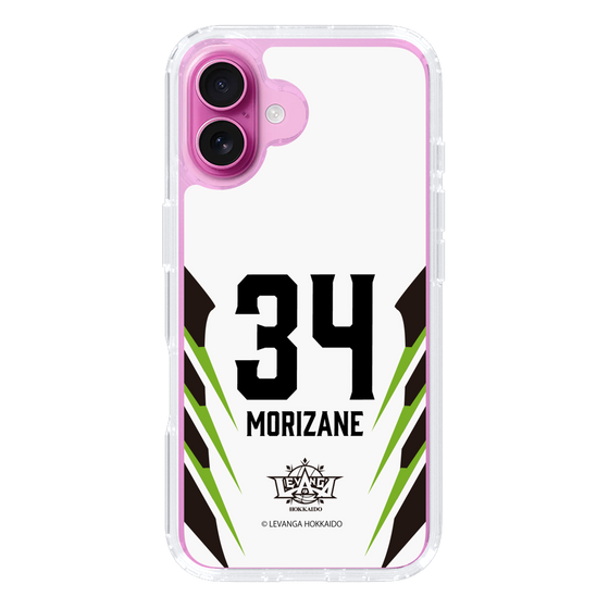スリムプロテクションケース［ レバンガ北海道 - #34 MORIZANE - AWAY - 裏 ］