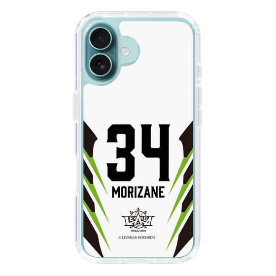 スリムプロテクションケース［ レバンガ北海道 - #34 MORIZANE - AWAY - 裏 ］
