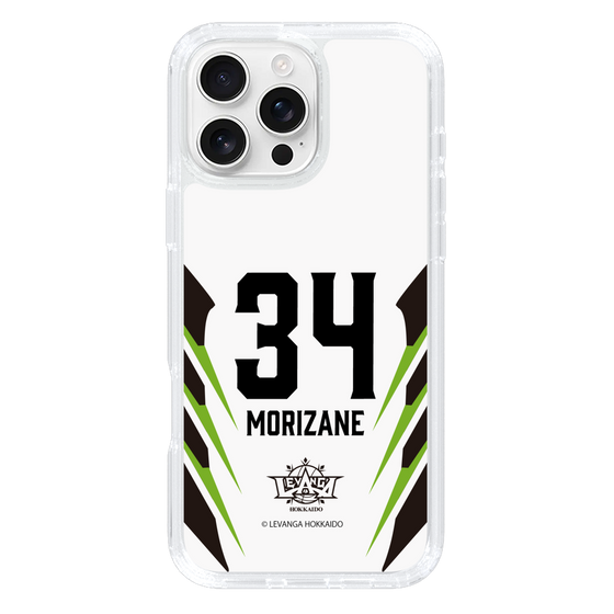 スリムプロテクションケース［ レバンガ北海道 - #34 MORIZANE - AWAY - 裏 ］