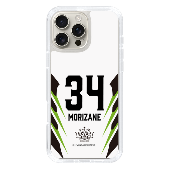スリムプロテクションケース［ レバンガ北海道 - #34 MORIZANE - AWAY - 裏 ］