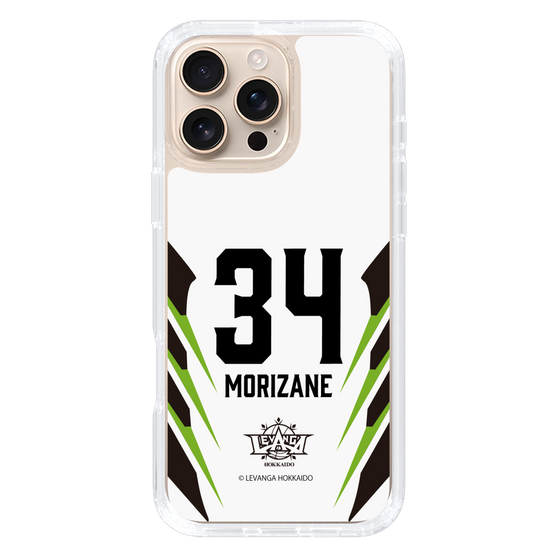 スリムプロテクションケース［ レバンガ北海道 - #34 MORIZANE - AWAY - 裏 ］
