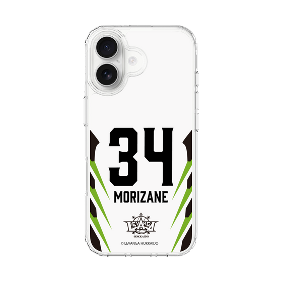 スリムプロテクションケース［ レバンガ北海道 - #34 MORIZANE - AWAY - 裏 ］