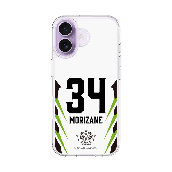 スリムプロテクションケース［ レバンガ北海道 - #34 MORIZANE - AWAY - 裏 ］
