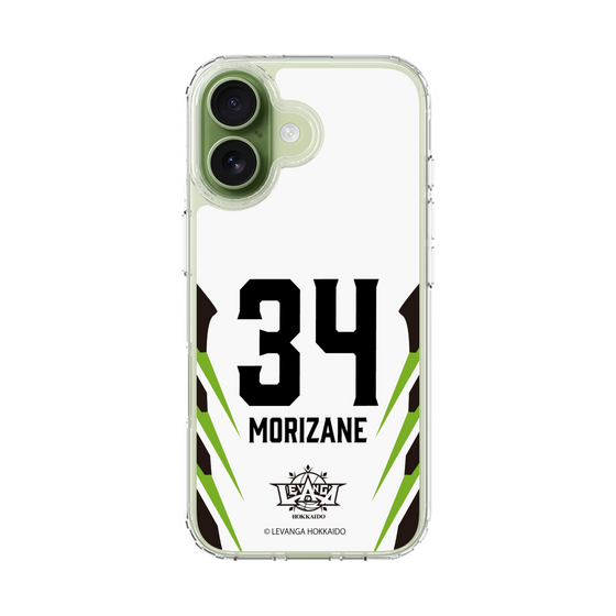スリムプロテクションケース［ レバンガ北海道 - #34 MORIZANE - AWAY - 裏 ］