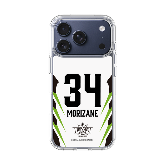 スリムプロテクションケース［ レバンガ北海道 - #34 MORIZANE - AWAY - 裏 ］
