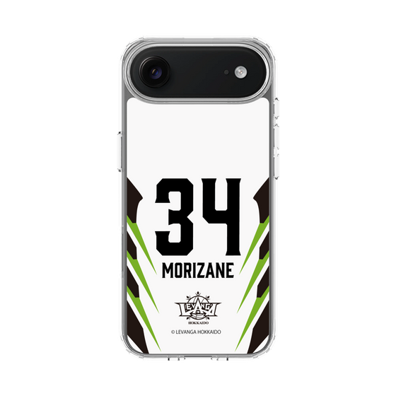 スリムプロテクションケース［ レバンガ北海道 - #34 MORIZANE - AWAY - 裏 ］
