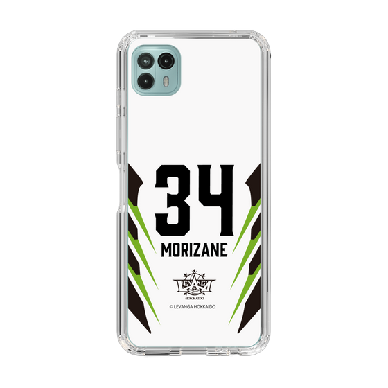スリムプロテクションケース［ レバンガ北海道 - #34 MORIZANE - AWAY - 裏 ］