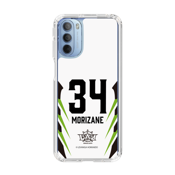 スリムプロテクションケース［ レバンガ北海道 - #34 MORIZANE - AWAY - 裏 ］