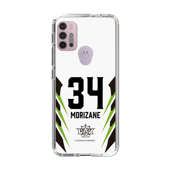 スリムプロテクションケース［ レバンガ北海道 - #34 MORIZANE - AWAY - 裏 ］