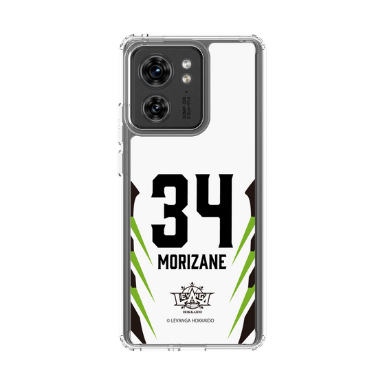 スリムプロテクションケース［ レバンガ北海道 - #34 MORIZANE - AWAY - 裏 ］