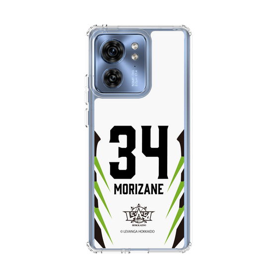 スリムプロテクションケース［ レバンガ北海道 - #34 MORIZANE - AWAY - 裏 ］