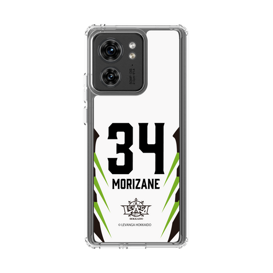 スリムプロテクションケース［ レバンガ北海道 - #34 MORIZANE - AWAY - 裏 ］