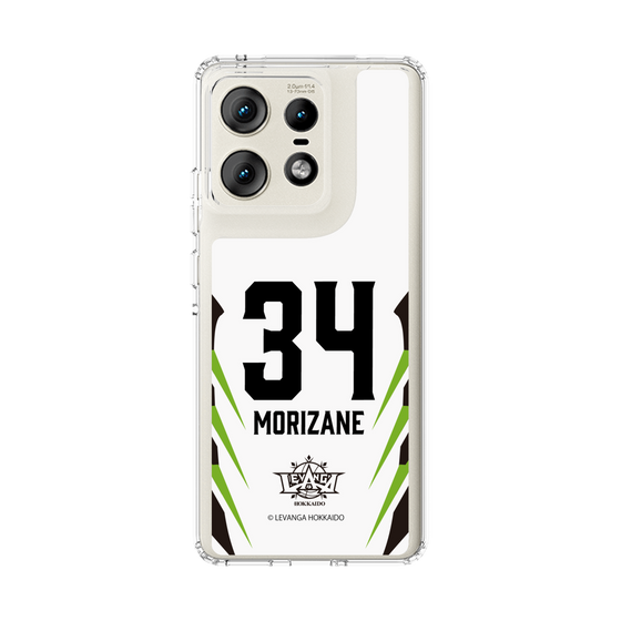スリムプロテクションケース［ レバンガ北海道 - #34 MORIZANE - AWAY - 裏 ］